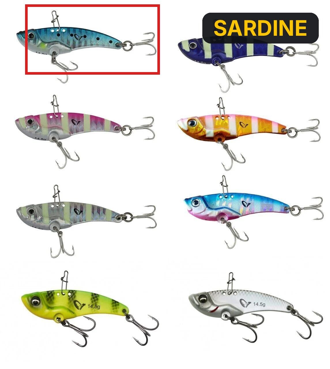 Savage gear 3D VIB Blade 5,5 cm 14,5gr Suni Yem SARDINE