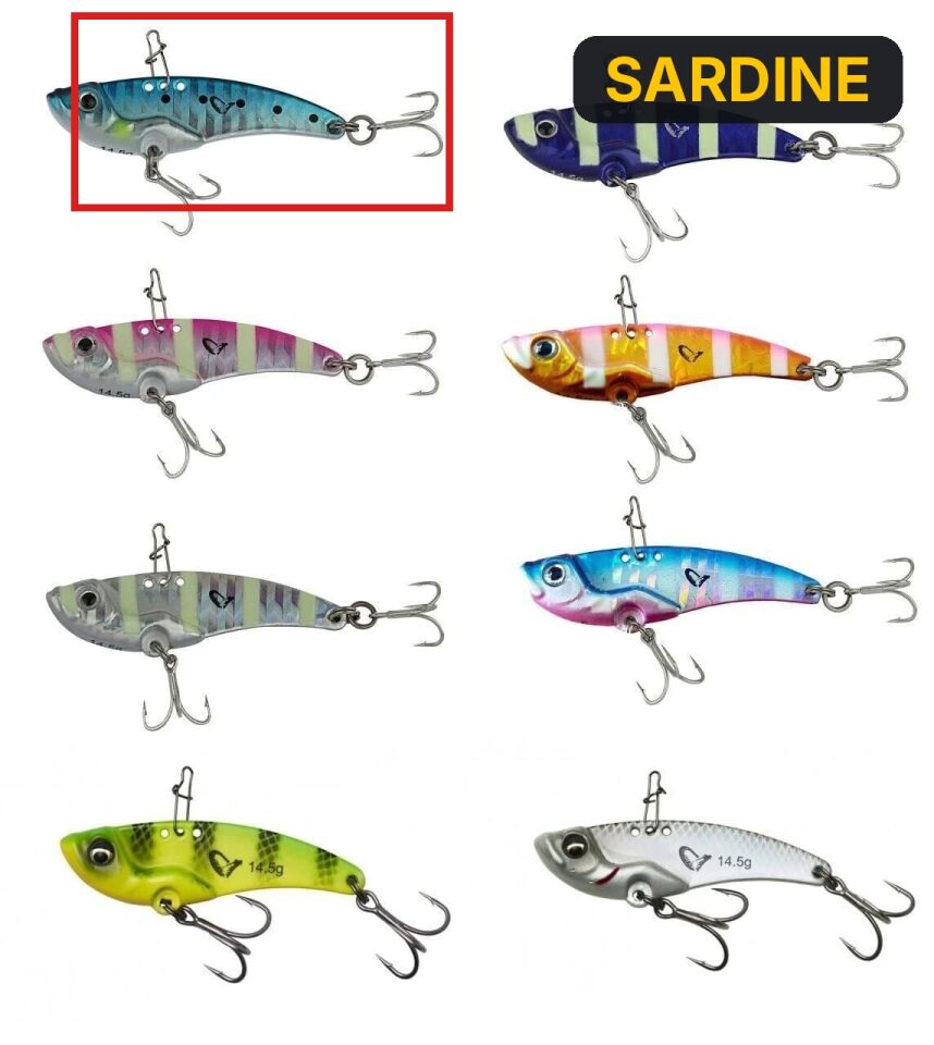 Savage gear 3D VIB Blade 5,5 cm 14,5gr Suni Yem SARDINE