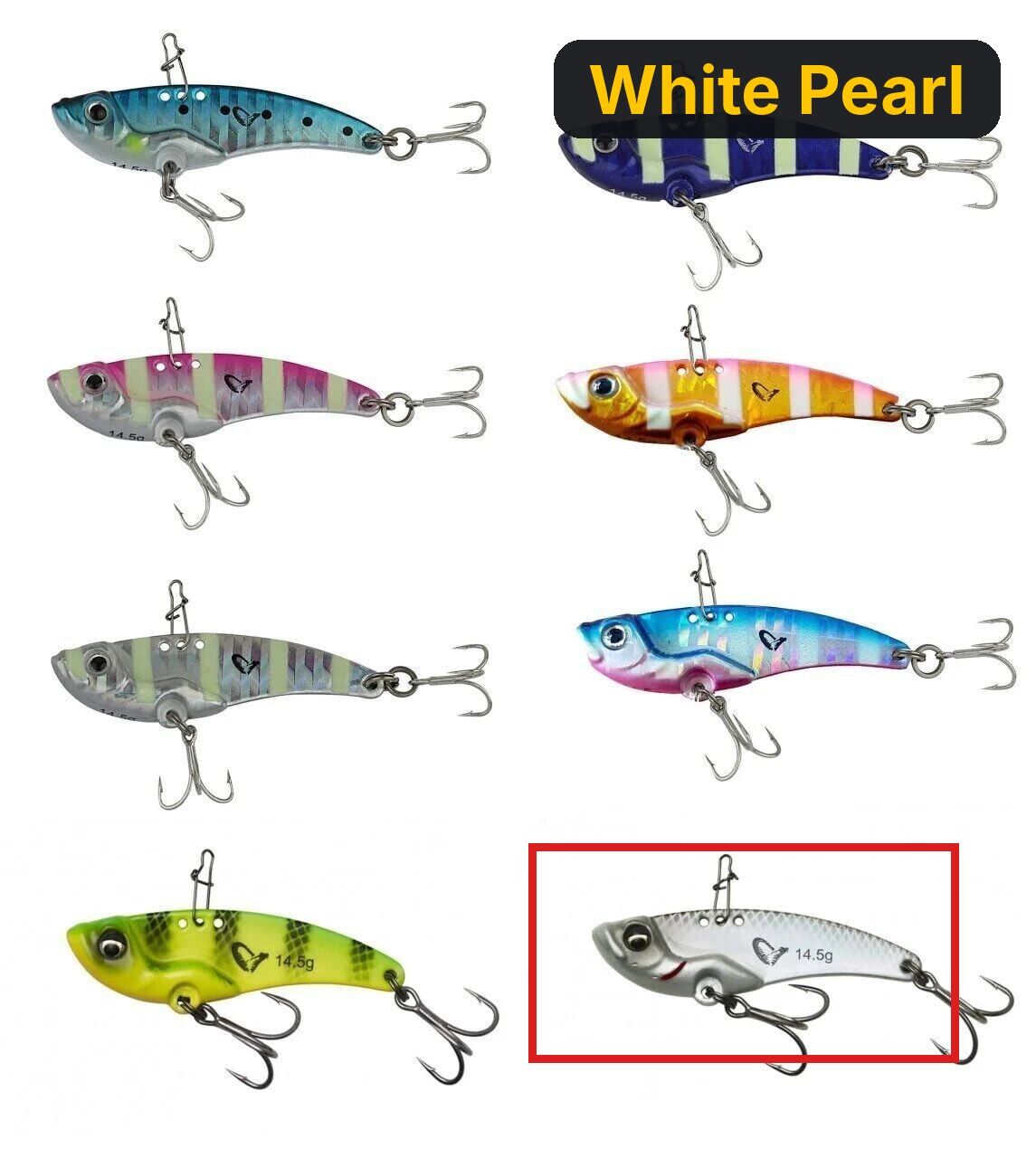 Savage gear 3D VIB Blade 5,5 cm 14,5gr Suni Yem White Pearl