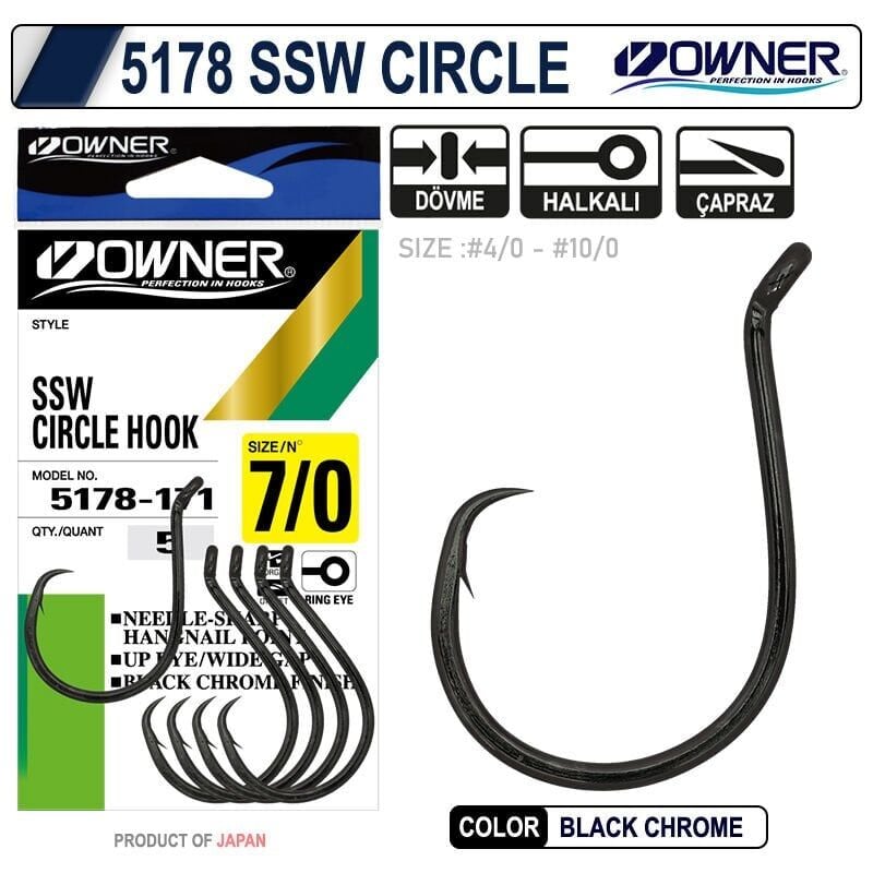 Owner 5178 Ssw Circle Tekli İğne