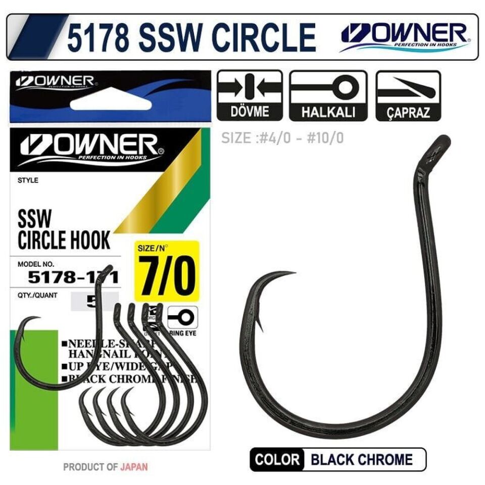 Owner 5178 Ssw Circle Tekli İğne