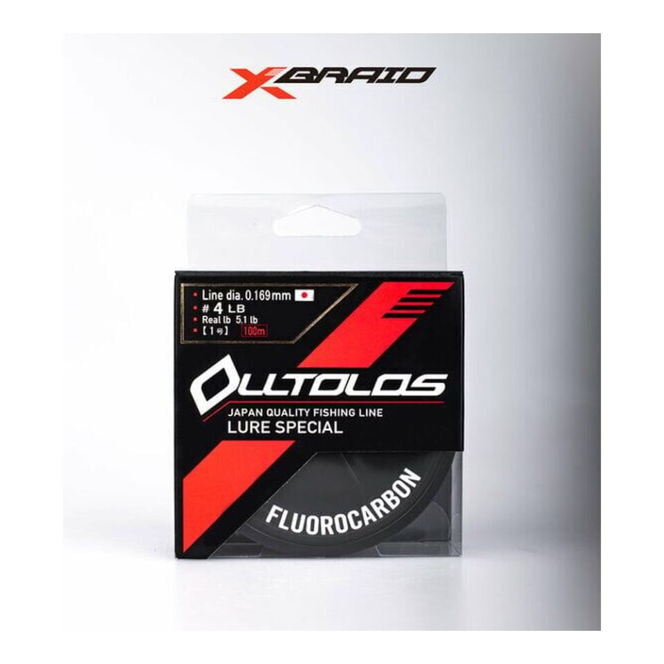 YGK N270 Olltolos FC 100M Fluorocarbon Misina 0.222 mm