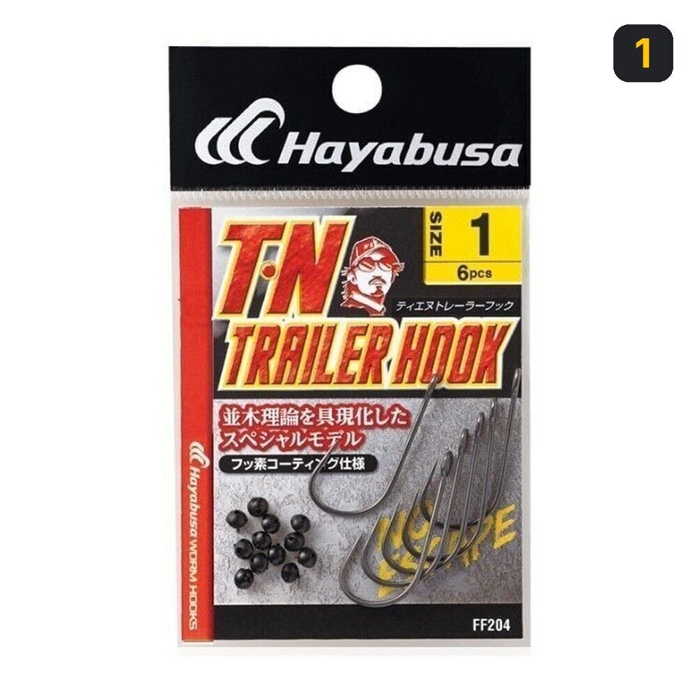 Hayabusa FF 204 T.N Trailer Delikli Çupra İğnesi Teflon Black 1