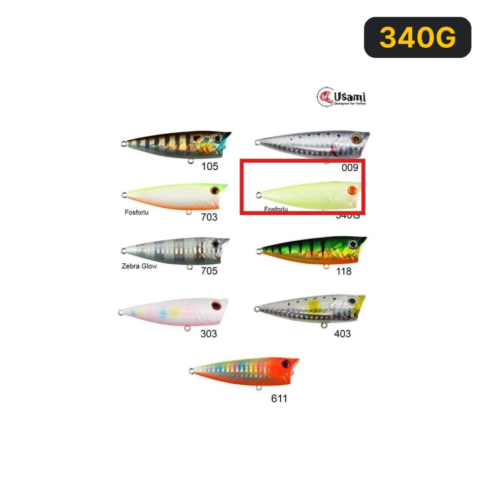 Usami Mad Pop 70F 9.9 G Maket Balık 340G