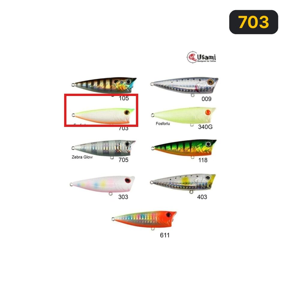 Usami Mad Pop 70F 9.9 G Maket Balık 703