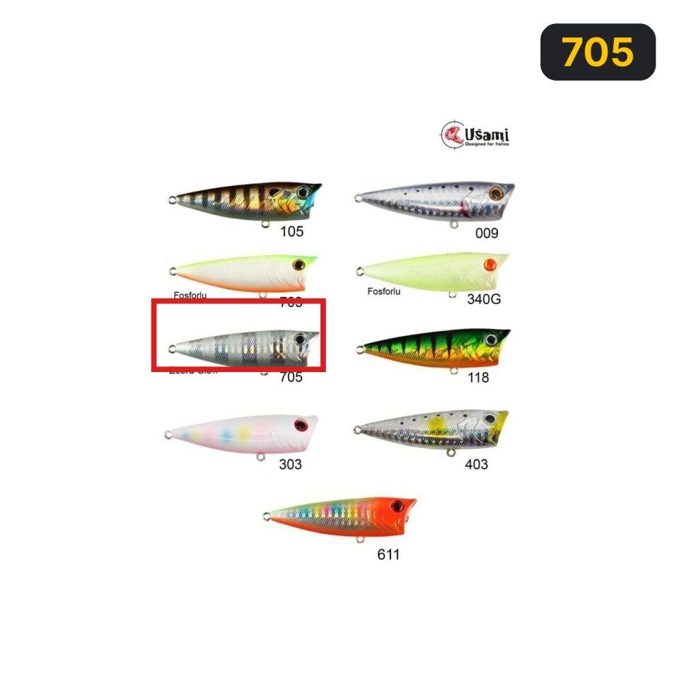Usami Mad Pop 70F 9.9 G Maket Balık 705