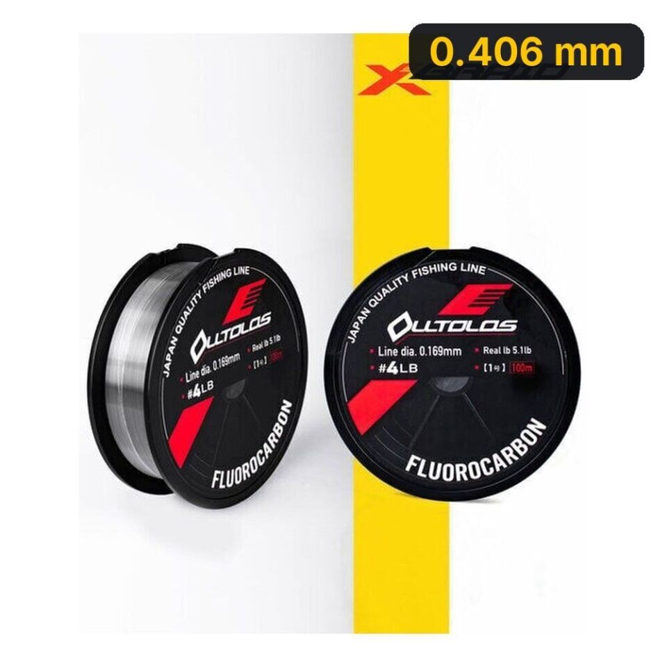 YGK N270 Olltolos FC 100M Fluorocarbon Misina 0.406 mm