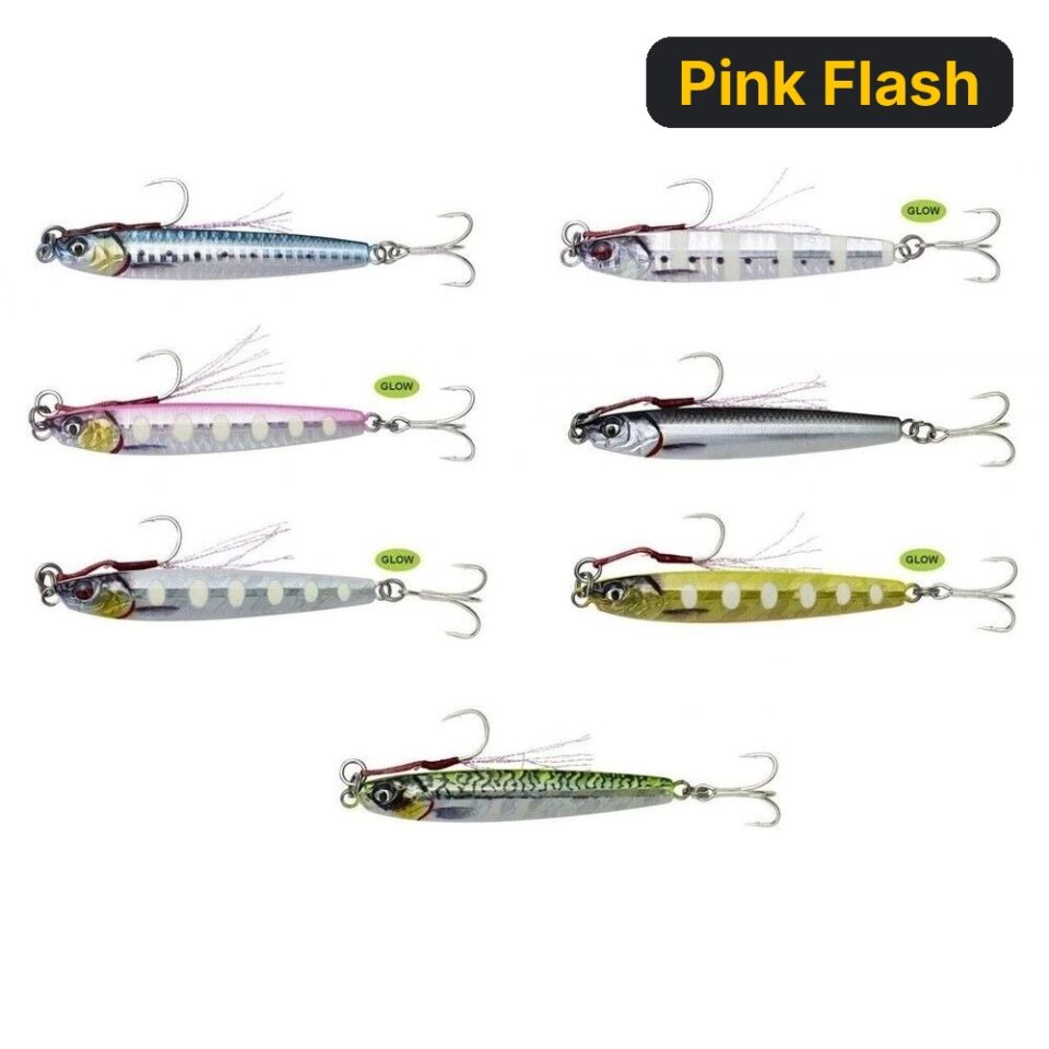 Savage gear 3D Jig Minnow 10 gr 5,9 cm Suni Yem Pink Flash
