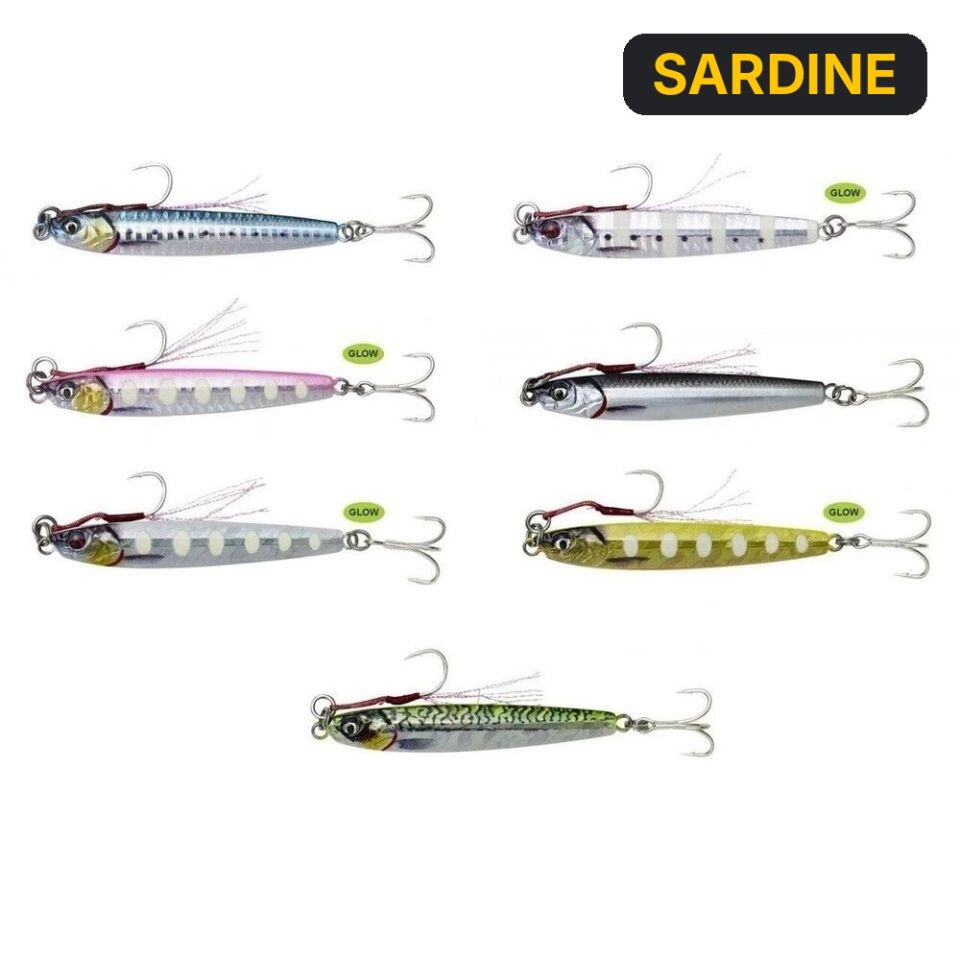 Savage gear 3D Jig Minnow 10 gr 5,9 cm Suni Yem SARDINE