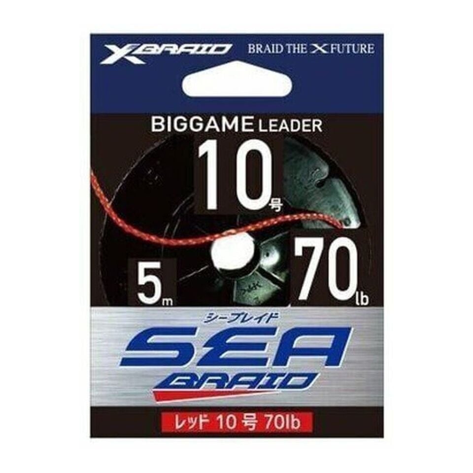 YGK X070 Sea Braid Kırmızı 5M Assist İpi