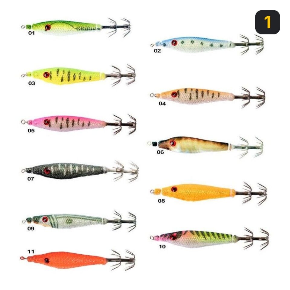 Ryuji New Soft Squid 5cm Silikon Kalamar Zokası 1