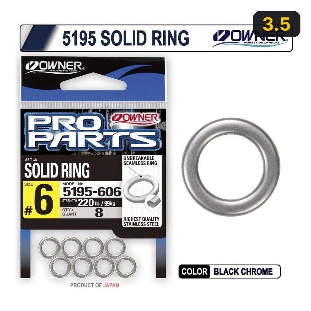 Owner 5195 Solid Ring 3.5