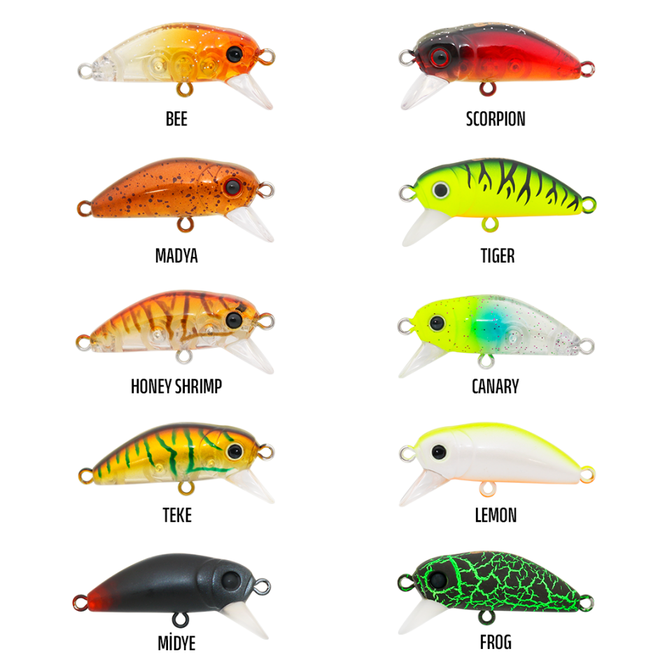 Hanfish Bıdık 35mm 3.1gr Lrf Maket Balık