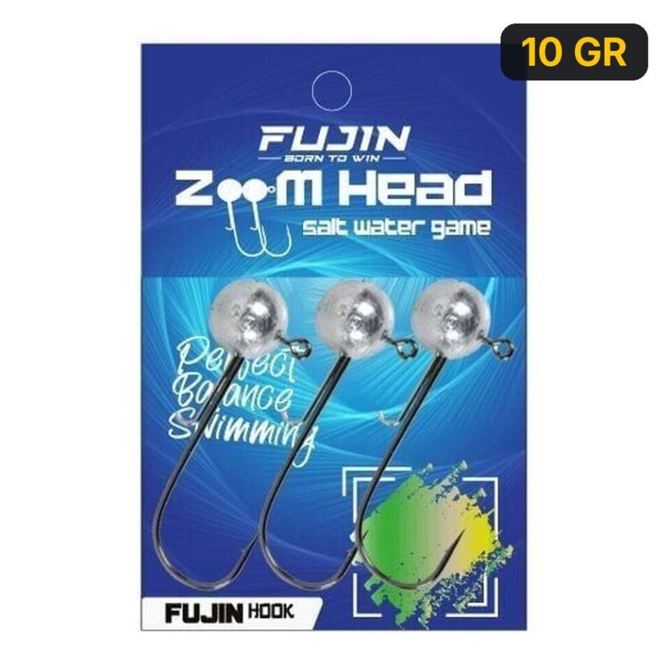 Fujin Zoom Head 3/0 Jighead 10 GR