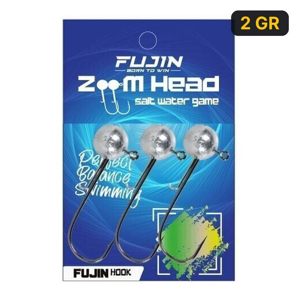 Fujin Zoom Head 3/0 Jighead 2 GR