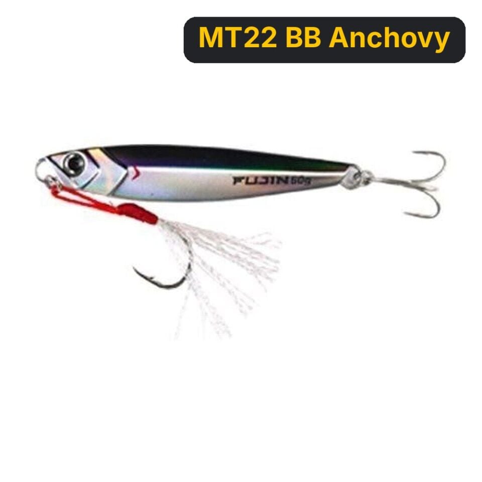 Fujin Jig-X 20gr Light Jigging Jig Yem MT22 BB Anchovy