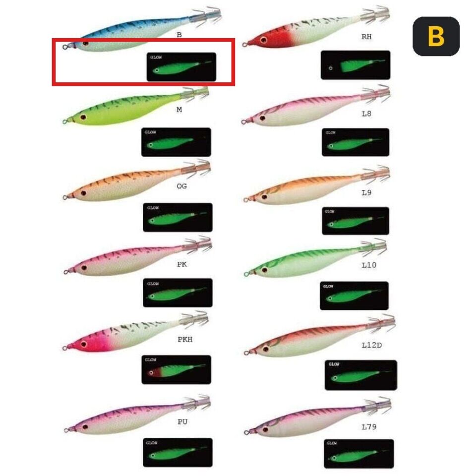 Yozuri Crystal Ultra Kalamar Sahte Balığı A1546-80MM B