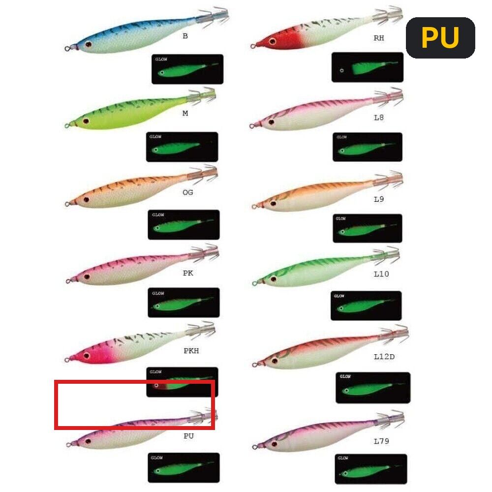 Yozuri Crystal Ultra Kalamar Sahte Balığı A1546-80MM PU