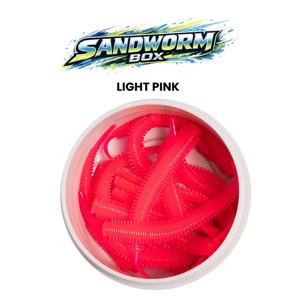 Pandora Sandworm Box 7cm Silikon Yem Light Pink