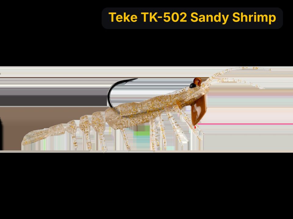Hanfish Teke Silikon Yem Teke TK-502 Sandy Shrimp