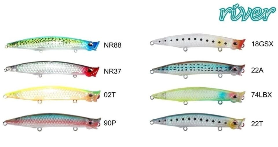 River Pop'n Catch 3D 90 9cm 8Gr Popper
