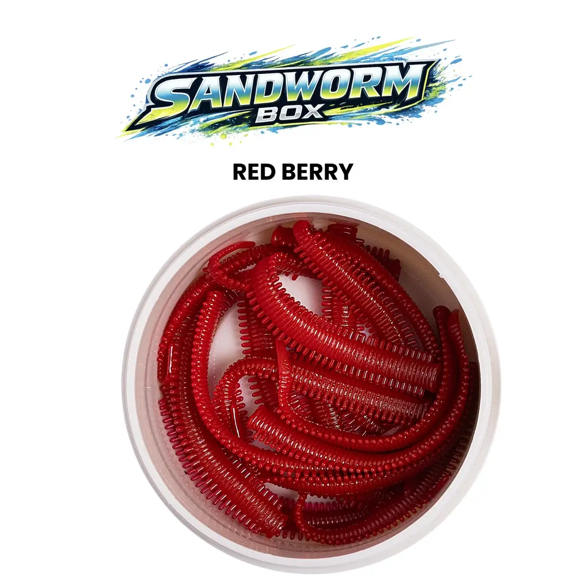 Pandora Sandworm Box 7cm Silikon Yem Red Berry