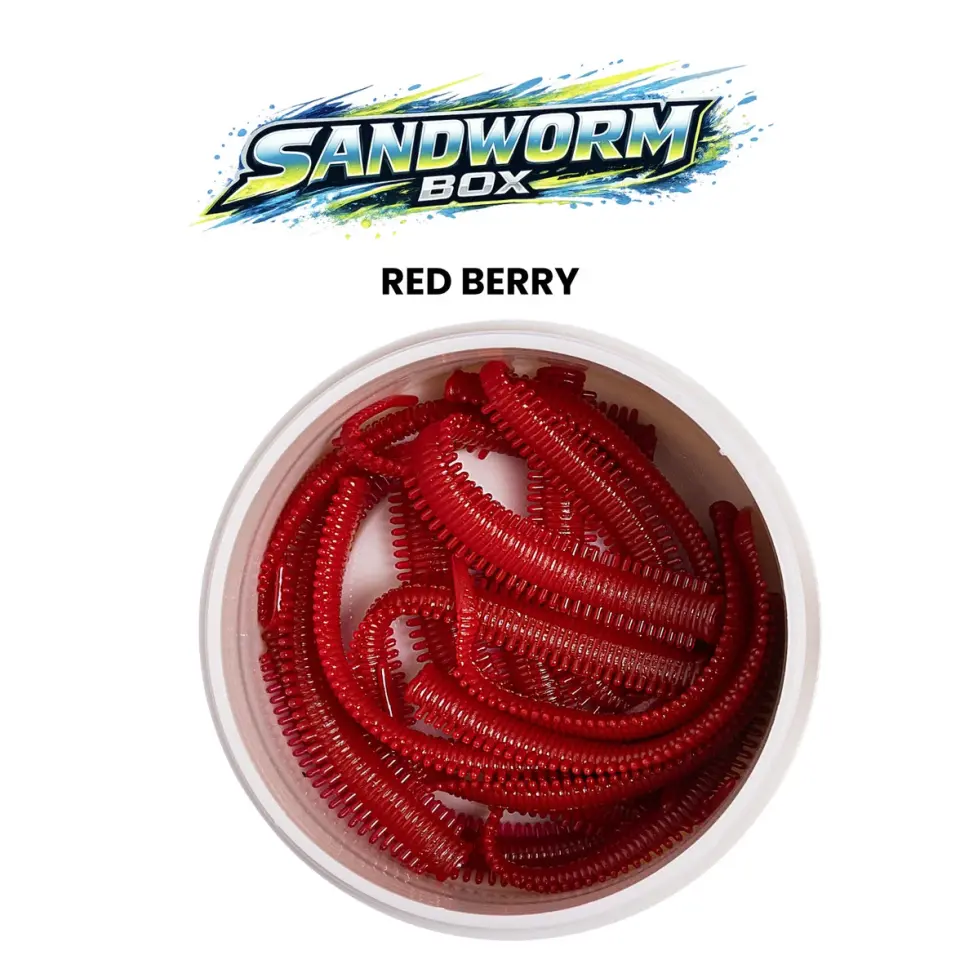 Pandora Sandworm Box 7cm Silikon Yem Red Berry
