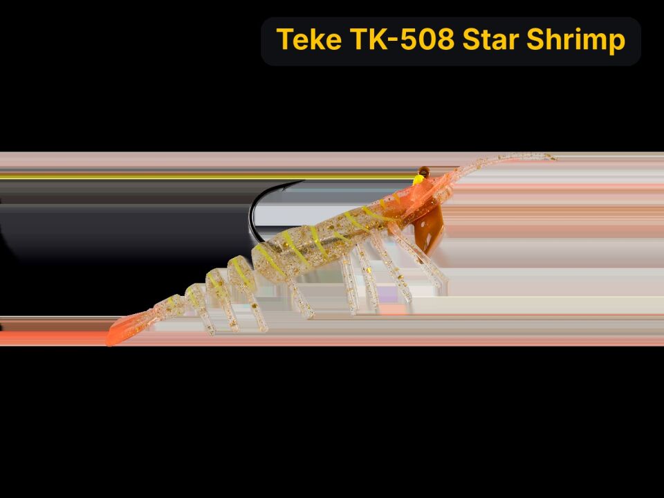 Hanfish Teke Silikon Yem Teke TK-508 Star Shrimp