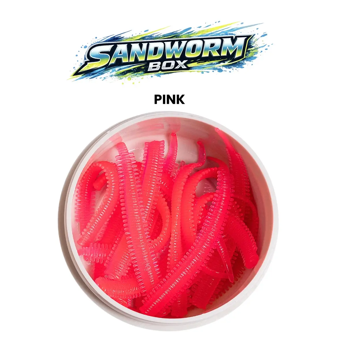 Pandora Sandworm Box 7cm Silikon Yem PINK