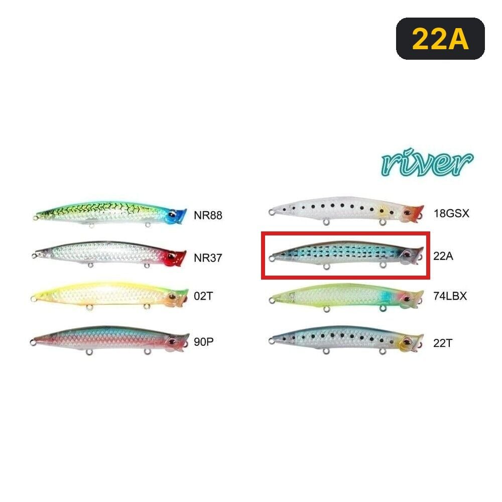 River Pop'n Catch 3D 90 9cm 8Gr Popper 22A