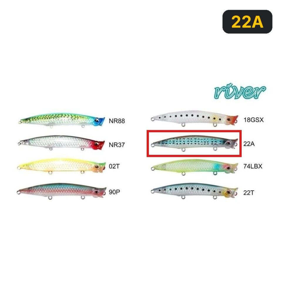 River Pop'n Catch 3D 90 9cm 8Gr Popper 22A