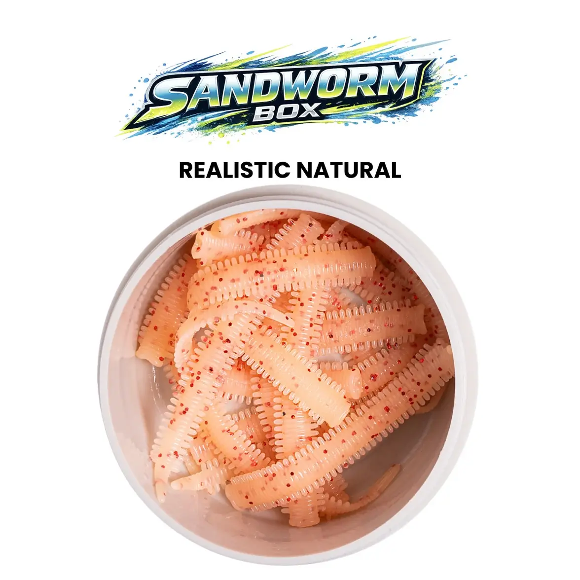 Pandora Sandworm Box 7cm Silikon Yem Realistic Natural