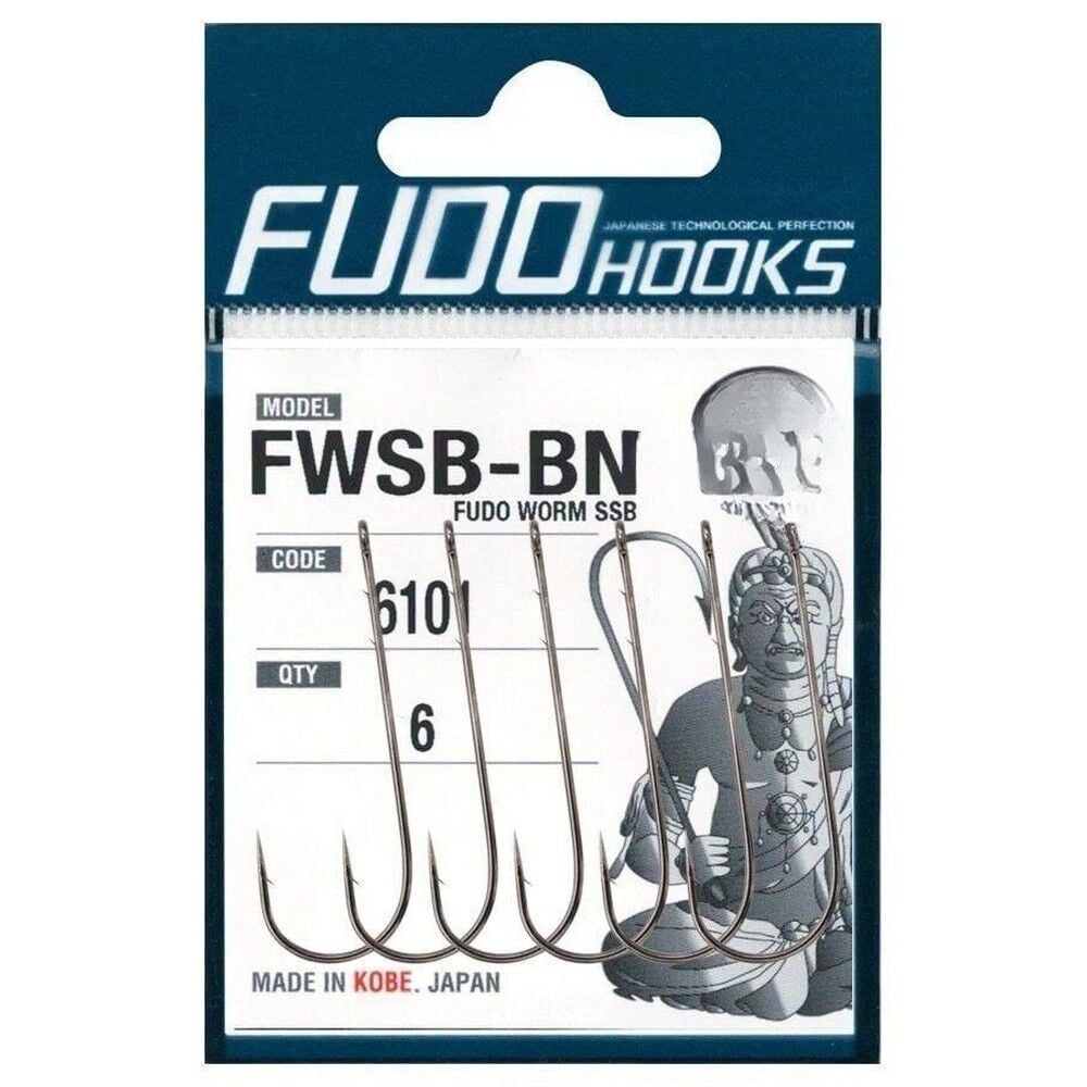 Fudo 6101 Worm SSB Black Nikel Uzun Tırnaklı İğne