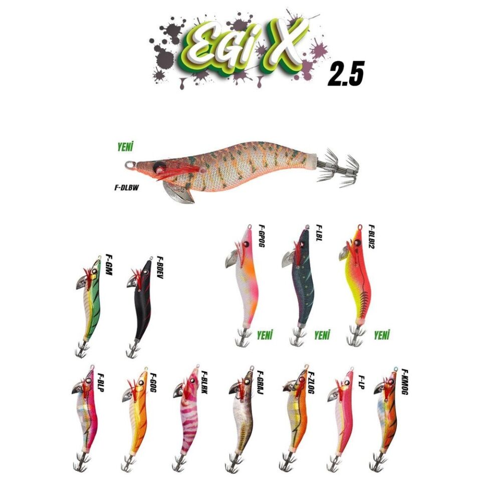 Fujin EgiX 2.5 10gr Kalamar Zokası