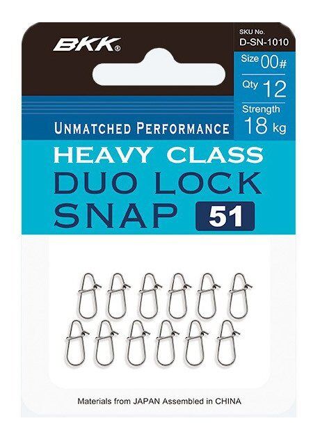 BKK Duolock Snap-51 Maket Balık Klipsi