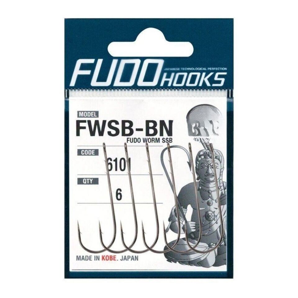 Fudo 6101 Worm SSB Black Nikel Uzun Tırnaklı İğne 3