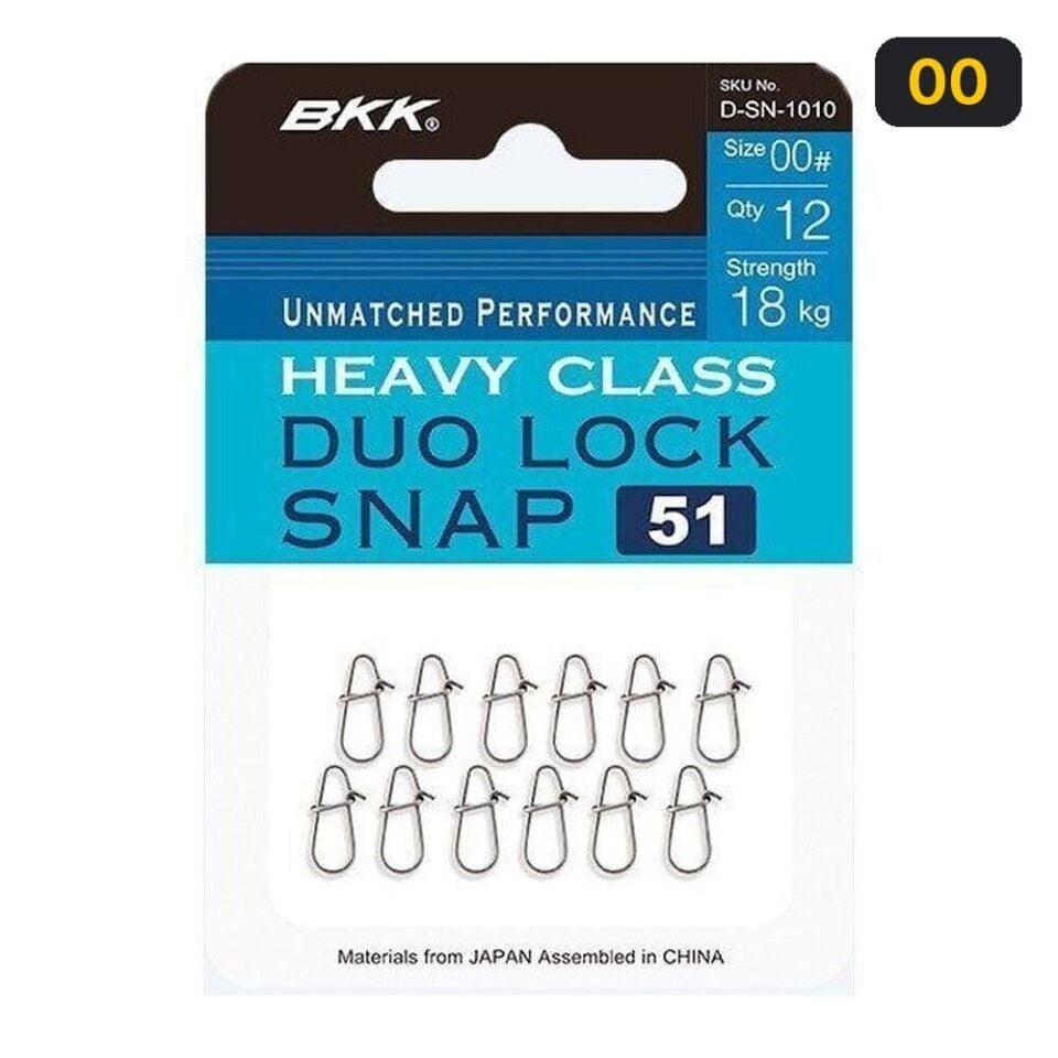 BKK Duolock Snap-51 Maket Balık Klipsi 00