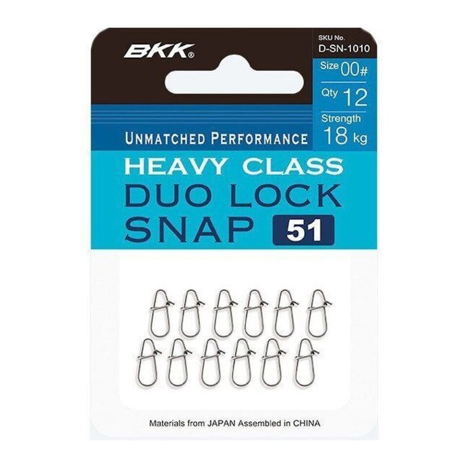 BKK Duolock Snap-51 Maket Balık Klipsi 1