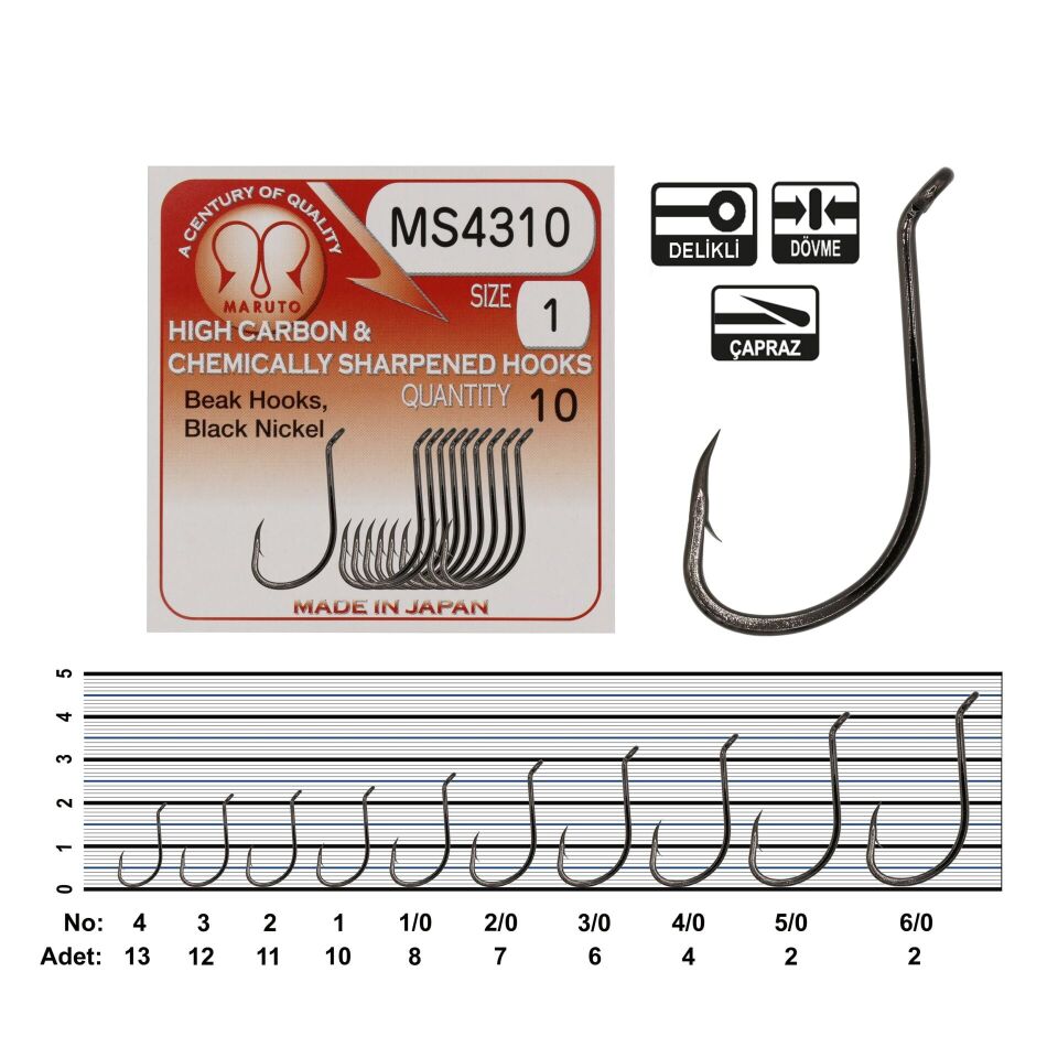 Maruto MS4310 BN İğne NO:4