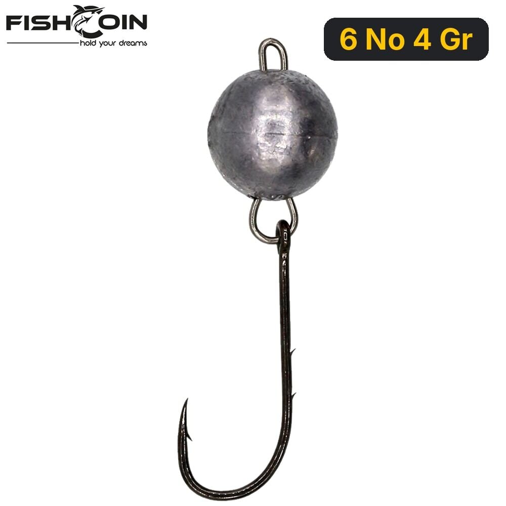 Fishcoin Movement Jighead 6 No 4 Gr