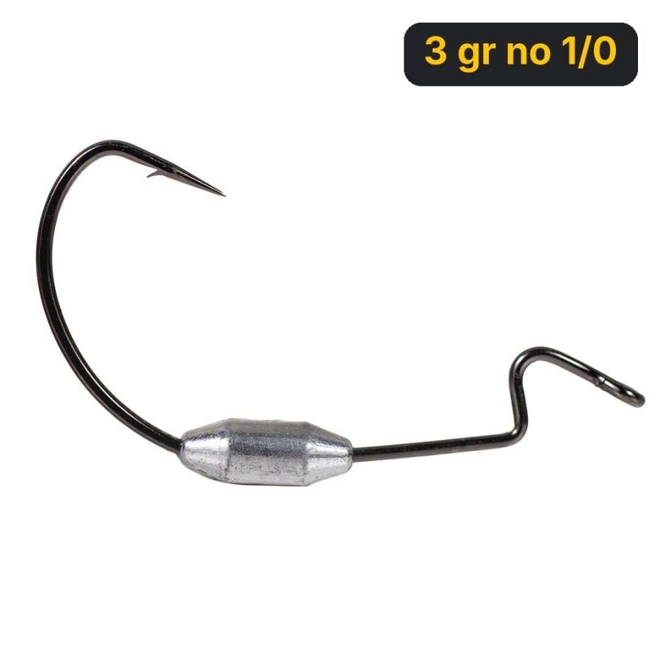 Ryuji Ofset Hook İğne 3 gr no 1/0