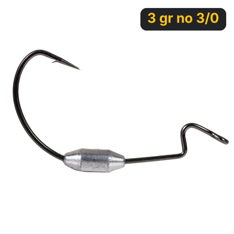 Ryuji Ofset Hook İğne 3 gr no 3/0