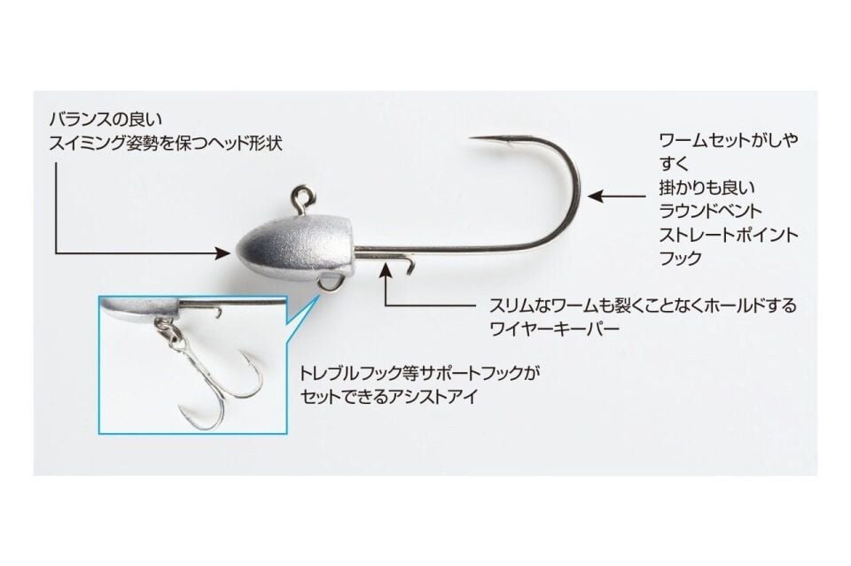 DECOY SV-34 Salt Groove JH Jig Head