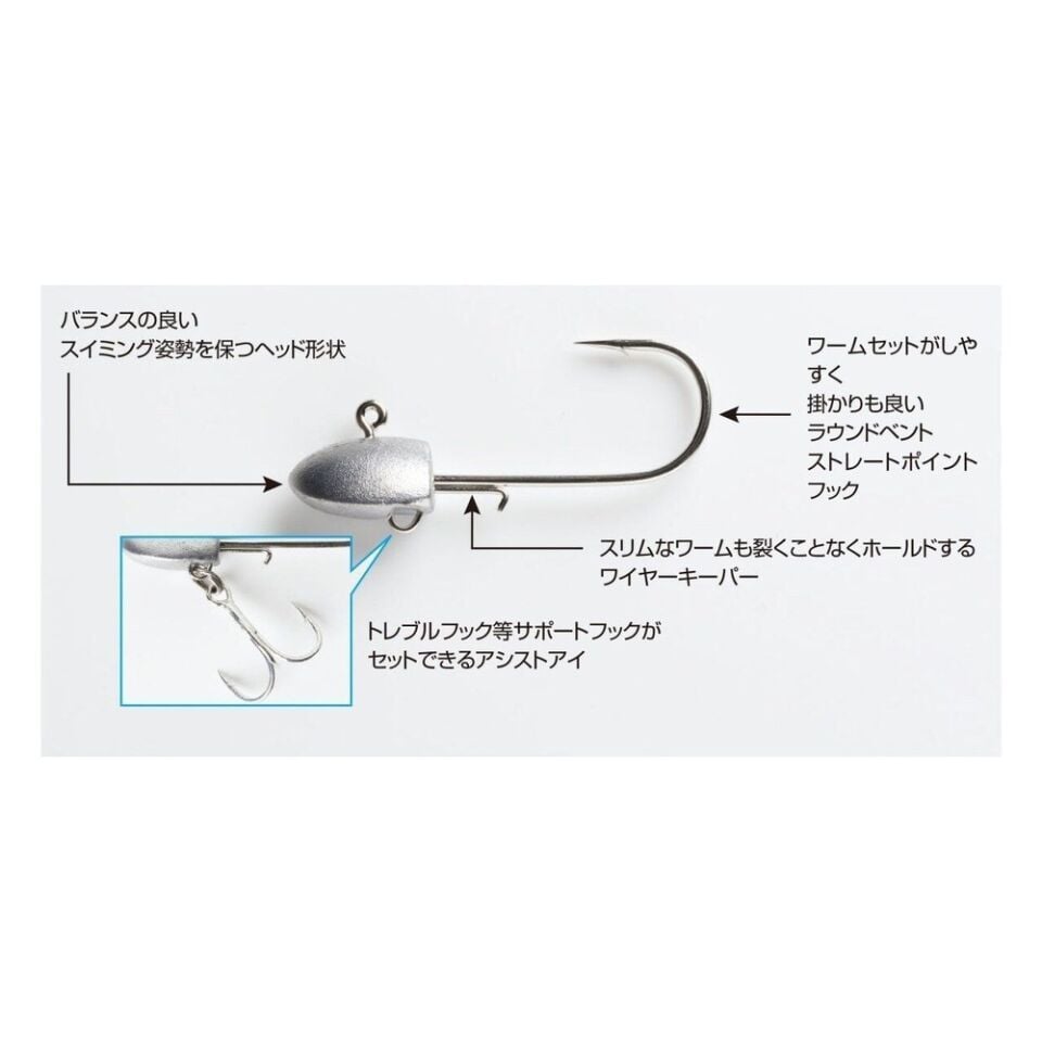 DECOY SV-34 Salt Groove JH Jig Head