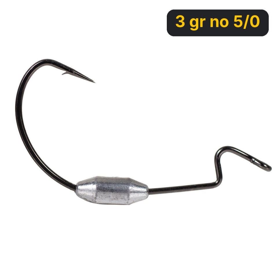 Ryuji Ofset Hook İğne 3 gr no 5/0
