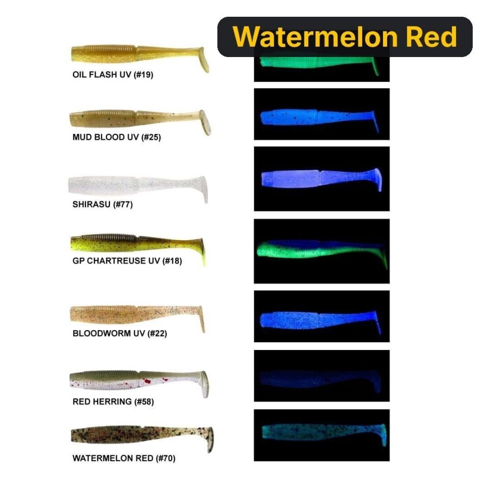 Daiwa Bait Junkıe 6.35cm Minnow Silikon Yem Watermelon Red
