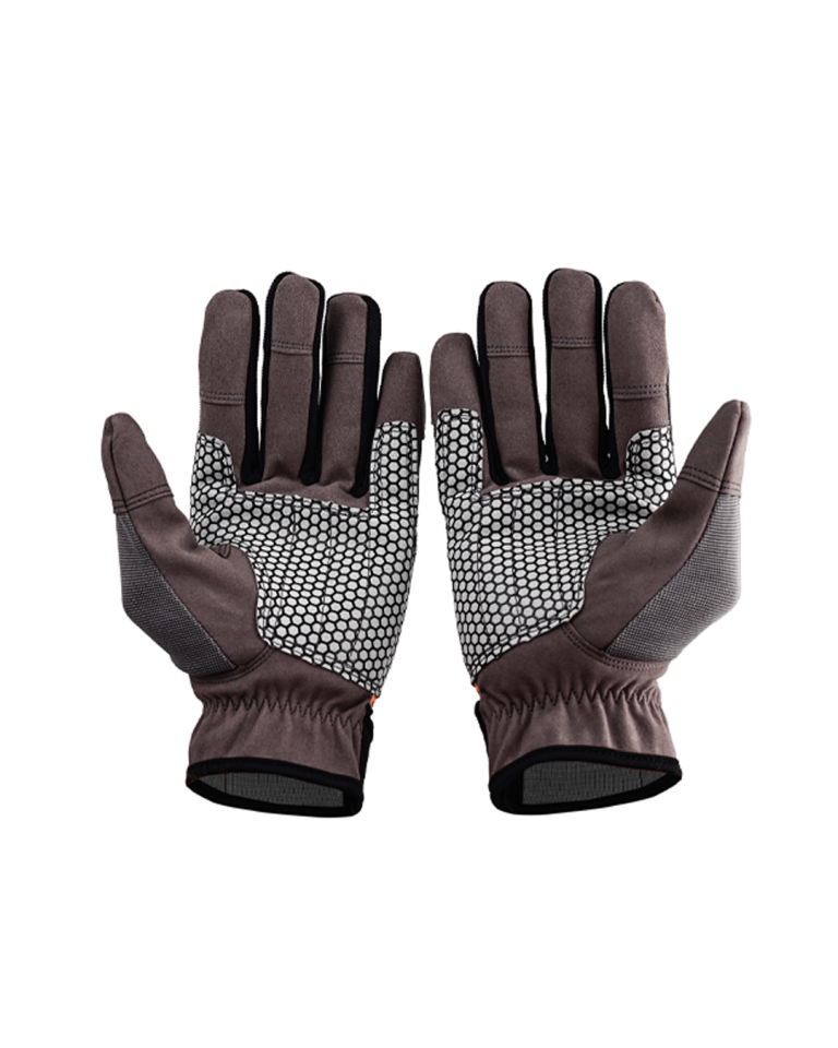 Fujin Pro Angler Trolling Gloves Grey M/L