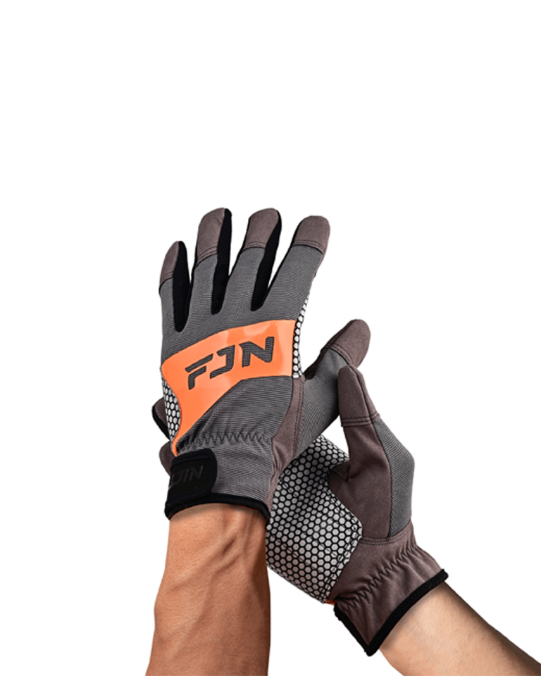Fujin Pro Angler Trolling Gloves Grey L/XL