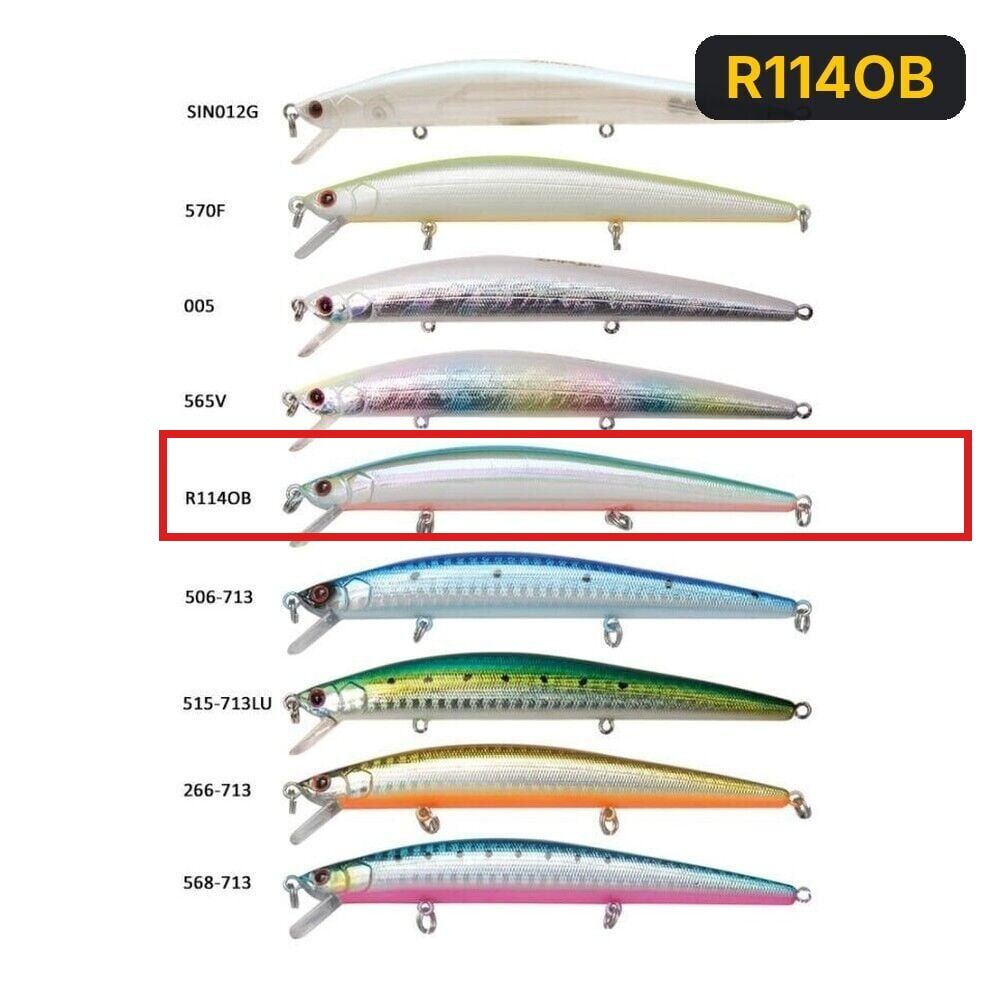 Strike Pro EG-145 F Slingshot Minnow 120 Serisi Suni Yem R114OB