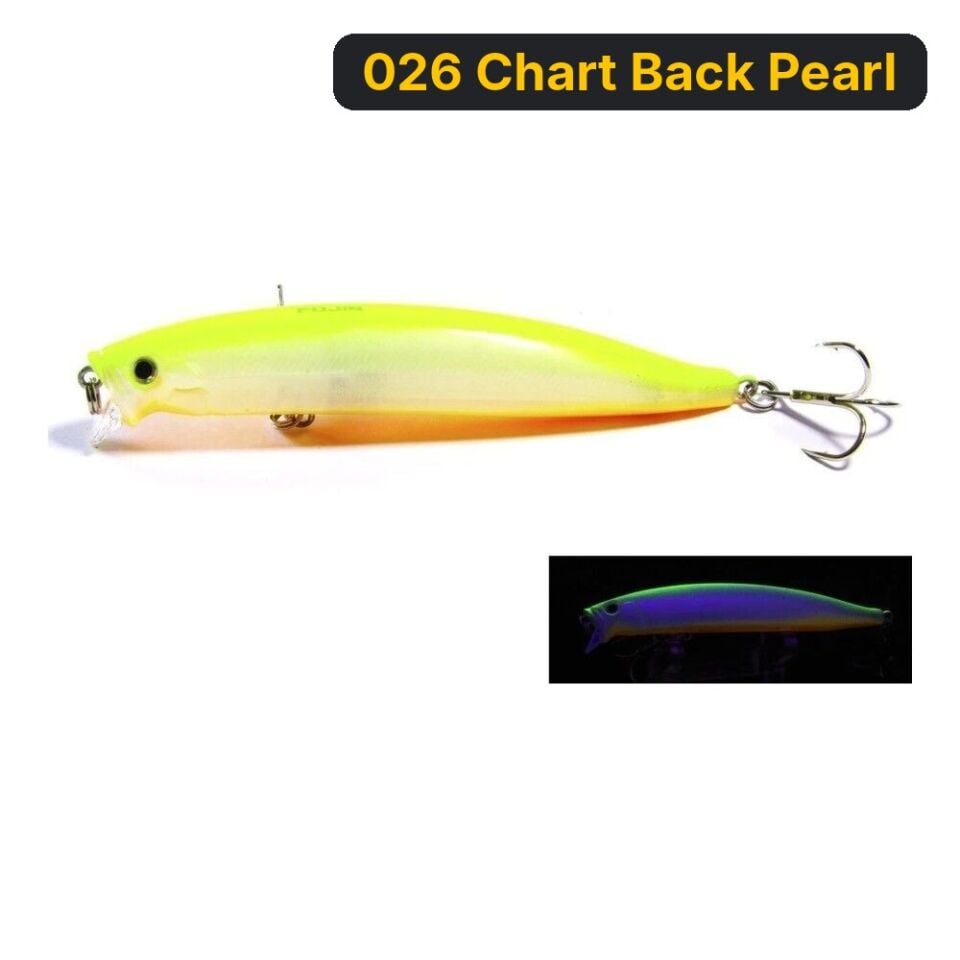 Fujin Punisher 105mm 16gr Maket Balık 026 Chart Back Pearl